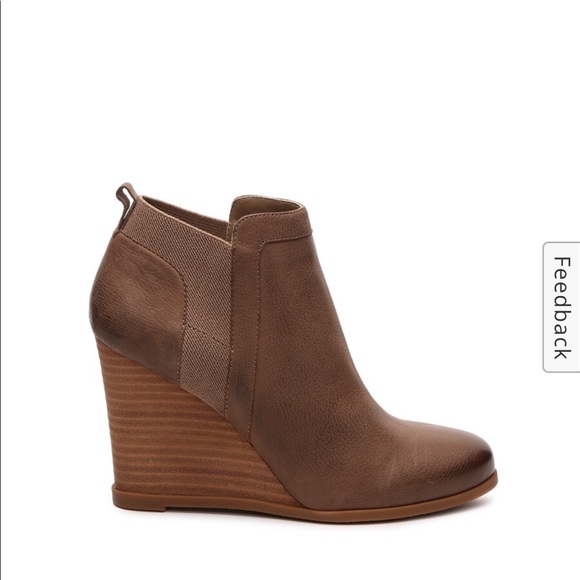 Crown Vintage Carly Chelsea Leather Ankle Boot - Tan - Size 8.5